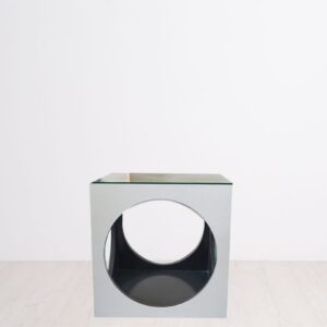 Mesa dado espejo