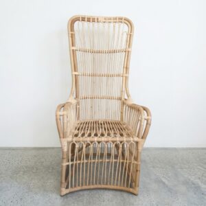 Butaca alta rattan