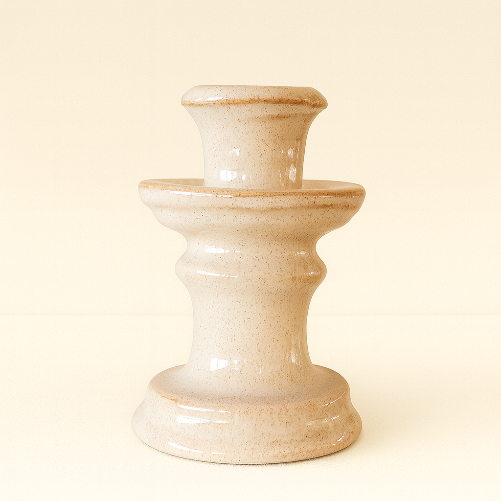 Candelabro de cerámica