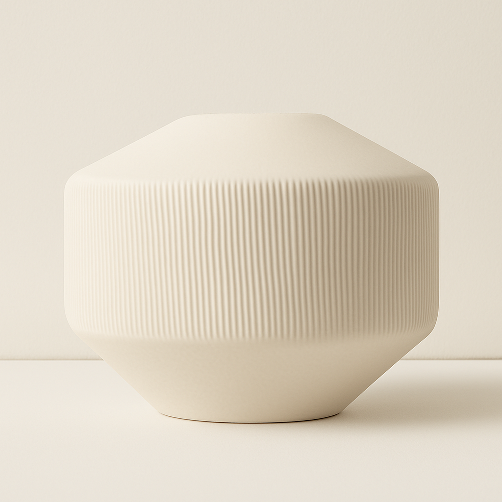 Cache pot de cristal