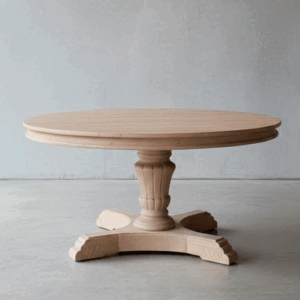 Mesa de roble lavado